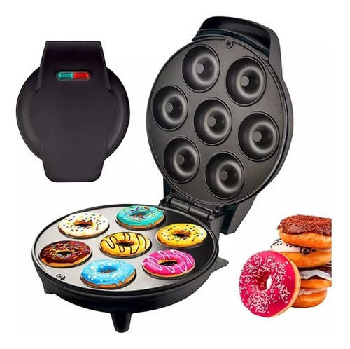 Máquina Antiadherente Mini Donuts Para Desayunar En Casa