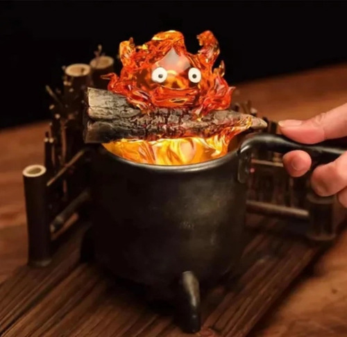Abajur Calcifer, Lindo Abajur De Mesa 2024