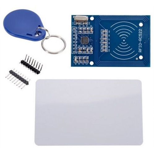 Kit Lector Arduino Mod, Sensor Rfid Rc522 Tarjeta + Llavero