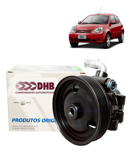 Bomba Para Direção Hidráulica Dhb Ford Ka 1.0 2010 2011 2012