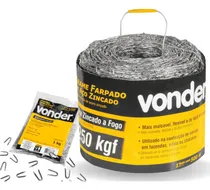Comprar Rolo Arame Farpado 500m 250kgf + 1kg Grampos Cerca Gado