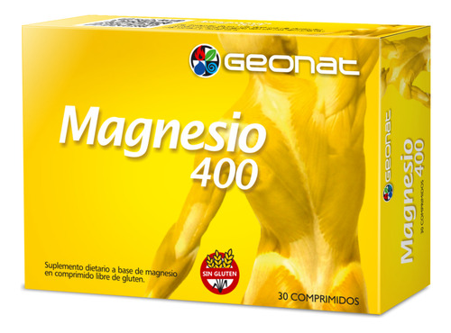  Magnesio 400 (30 Comp) - Geonat Promo!