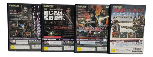 Onimusha 1, 2, 3 E Buraiden Original Japonês Ps2 Usado (Recondicionado)