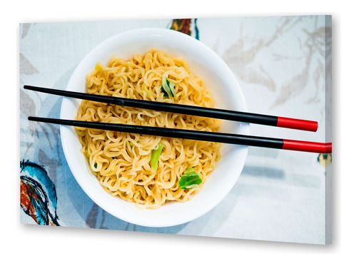 Cuadro 50x75cm Comida China Sopa Asia Cocina Ramen M2