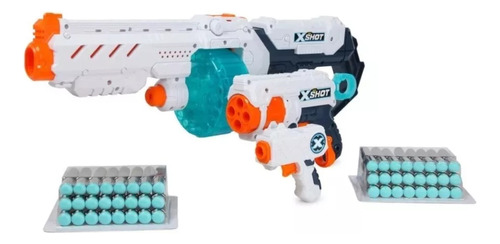 Pistolas De Aire X-shot Turbo Fire Fury 4 Y Micro