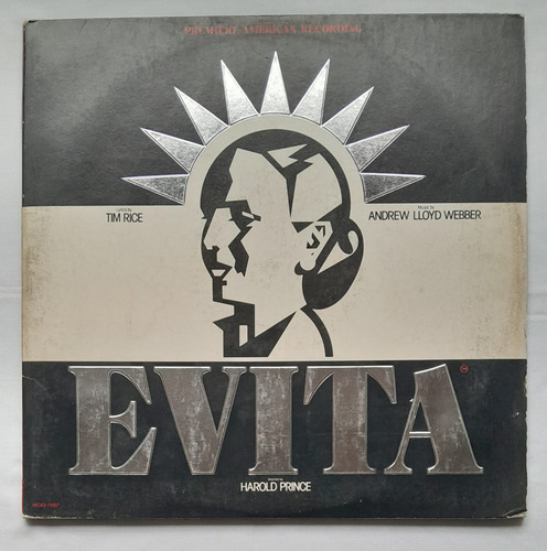 Vg  Vinilo Lp Evita Opera Rock Grabacion Americana  Estreno