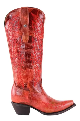 Botas cheap vaqueras rojas