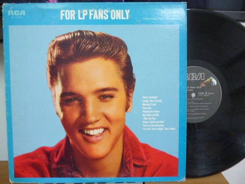 Elvis Presley For Lp Fans Vinilo Americano Ggjjzz