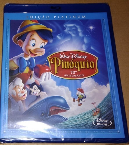 Imagem 1 de 2 de Blu-ray Pinóquio (lacrado)