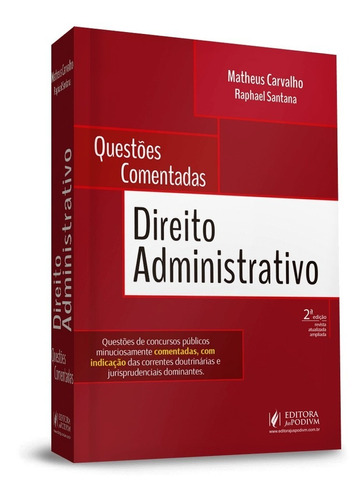 Questões Comentadas De Direito Administrativo (2018)