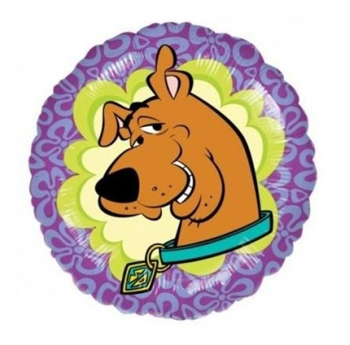 Globo De Papel Violeta Scooby-doo De 18 Pulgadas
