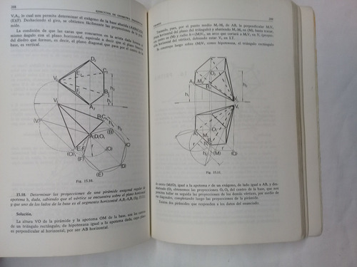 Ejercicios De Geometria Descriptiva Izquierdo Asensi (Usado)