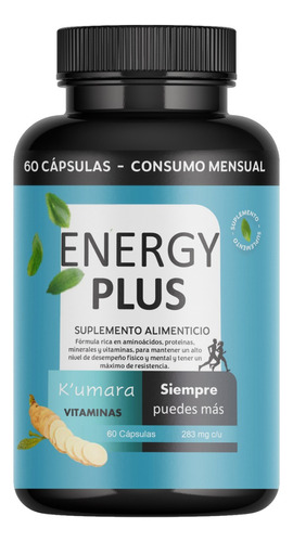 Energizante Natural Para Estudiar Energy Plus