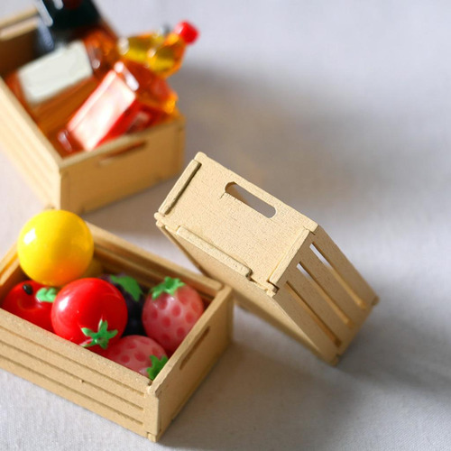 Cesta De Almacenamiento De Frutas Y Verduras En Miniatura