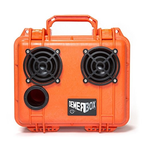 Demerbox Orange Parlante Impermeables Bluetooth 50 Horas Uso
