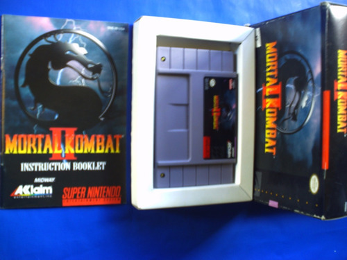 Mortal Kombat Ii Completo Snes Supernintendo