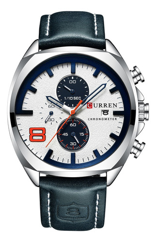 Reloj Curren 8324 Cuarzo Deportivo Casual Para Hombre