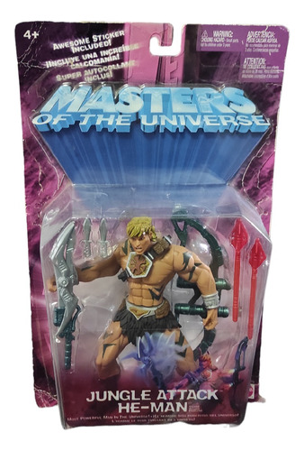 He-man. Jungle Attack. - Masters Of The Universe. Mattel  