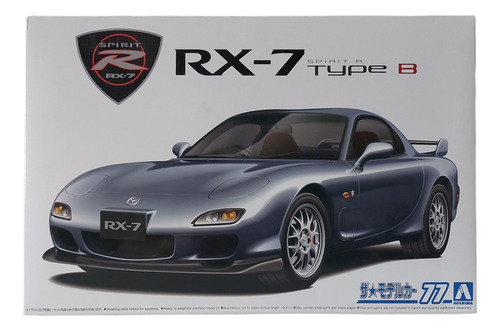 Aoshima Model:mazda Fd3s Rx 7 Spirit R Type B 02 Escala 1/24