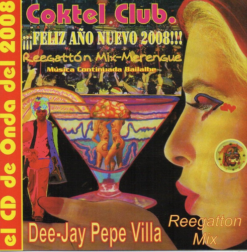 Cd Pato C(coktel Club) Nuevo Y Cerrado Reegatton Mix_meren 