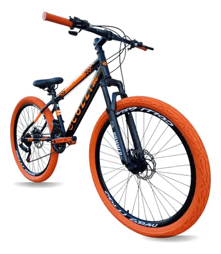 Bicicleta Freeride Colli Grau Aro 26 Freio A Disco Flame