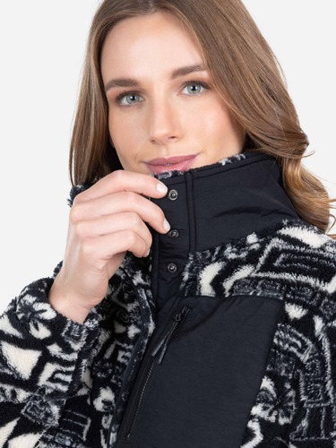 Poleron Chiporro Icefur Multicolor Mujer Rip Curl