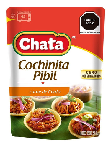 Cochinita Pibil Chata 215 Gr