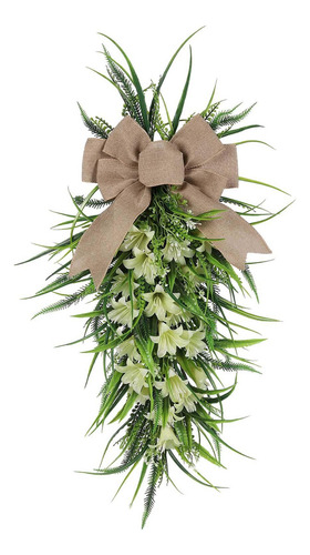 N Guirnalda De Pascua For Puerta, Guirnalda Artificial De