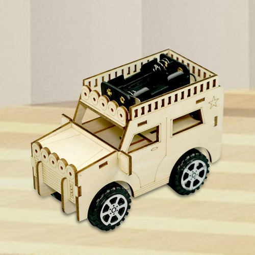 Kit De Modelo De Coche De Madera Modelo De Coches De Juguete