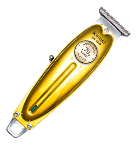 Recortadora Kemei KM-1949 Acabamento dorada 127V