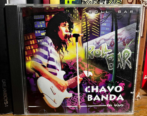 Cd Roll Bar - Chavo Banda En Vivo. Discos Denver. Original