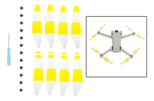 Juego De 8 Cuchillas De Repuesto Para Hélices De Drones