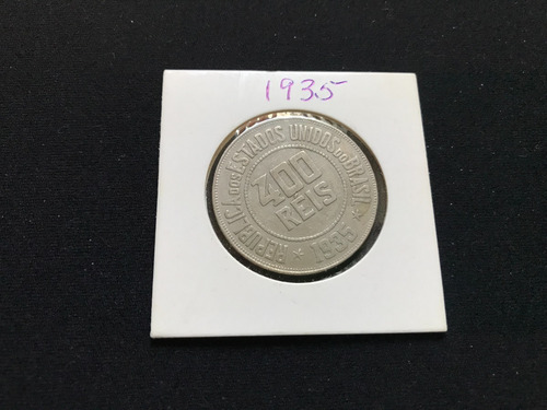Moedas De 400 Réis De 1918 A 1935 Série Completa Veja! (Usado)