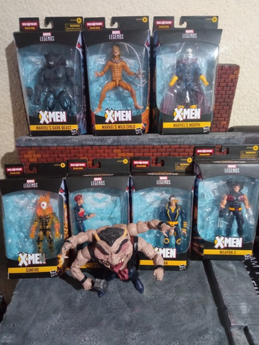 Marvel Legends X Men Baf Sugarman Serie Completa 