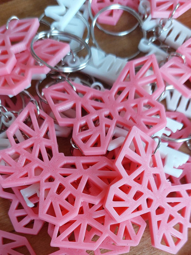 Llaveros Mariposas 3d Personalizados X25