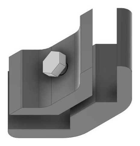 Imagen 6 de 8 de Conectores Escuadras Para Armado De Muebles Placa 18mm