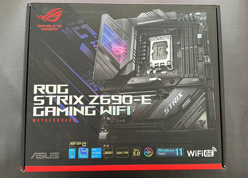 Placa-mãe Asus Rog Strix Z690-e Gaming Wifi (lga1700) Preto