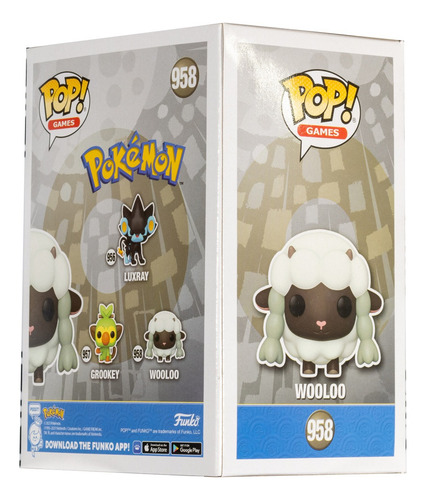 Funko Pop! Games 958 Pokémon Wooloo