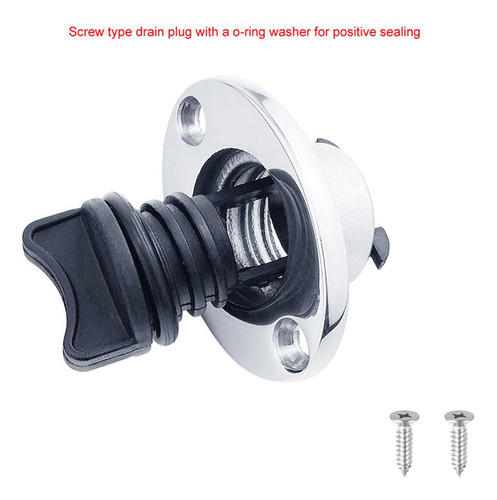 Agujero De Drenaje De Barco Marino De Acero Inoxidable Plug