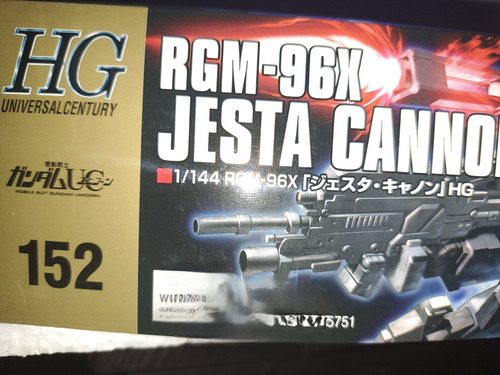 Rgm-96x Jesta Cannonuniversal Century Hg 1/144 Bandai