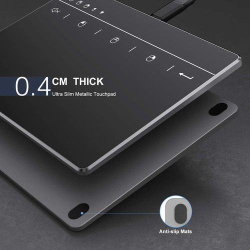Imagen 2 de 7 de Pad Táctil Seenda, Trackpad Externo Usb, De Alta Precisión