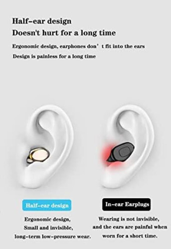 Auricular Bluetooth Aiyiben, Mini Invisible Y Discreto