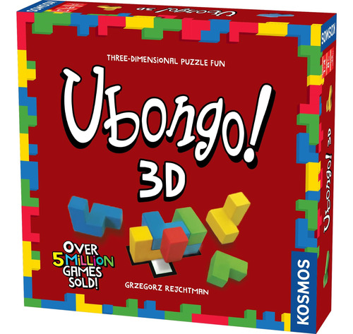 Ubongo 3d - Un Juego De Kosmos | Juego De Rompecabezas Geomé