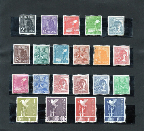 Alemania Post 1947, Michel 943/62, Serie Completa Mira!!!