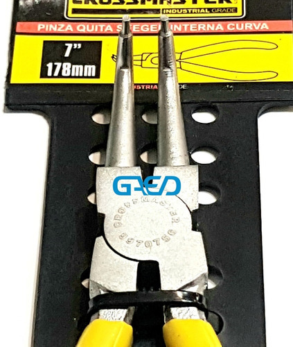 Imagen 3 de 4 de Pinza Anillos Seeger Interna Curva 10pul Crossmaster 9970760