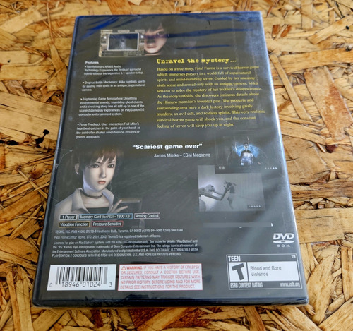 Fatal Frame Ps2 Nuevo/sellado (Usado)