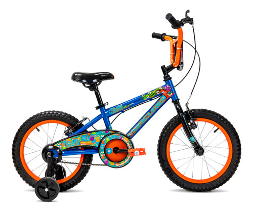 Bicicleta Mercurio Infantil Para Niño Troya Rodada 16
