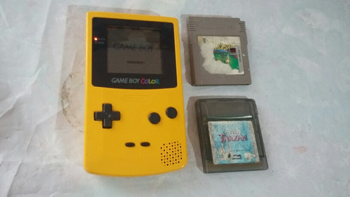 Consola Gameboy Color Amarillo (de Uso)