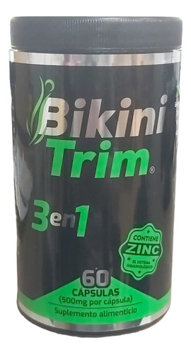 Ultradvance Bikini Trim 60 Caps Con Zinc 500 Mg Sabor Sin Sabor