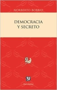 Libro Democracia Y Secreto De Norberto Bobbio